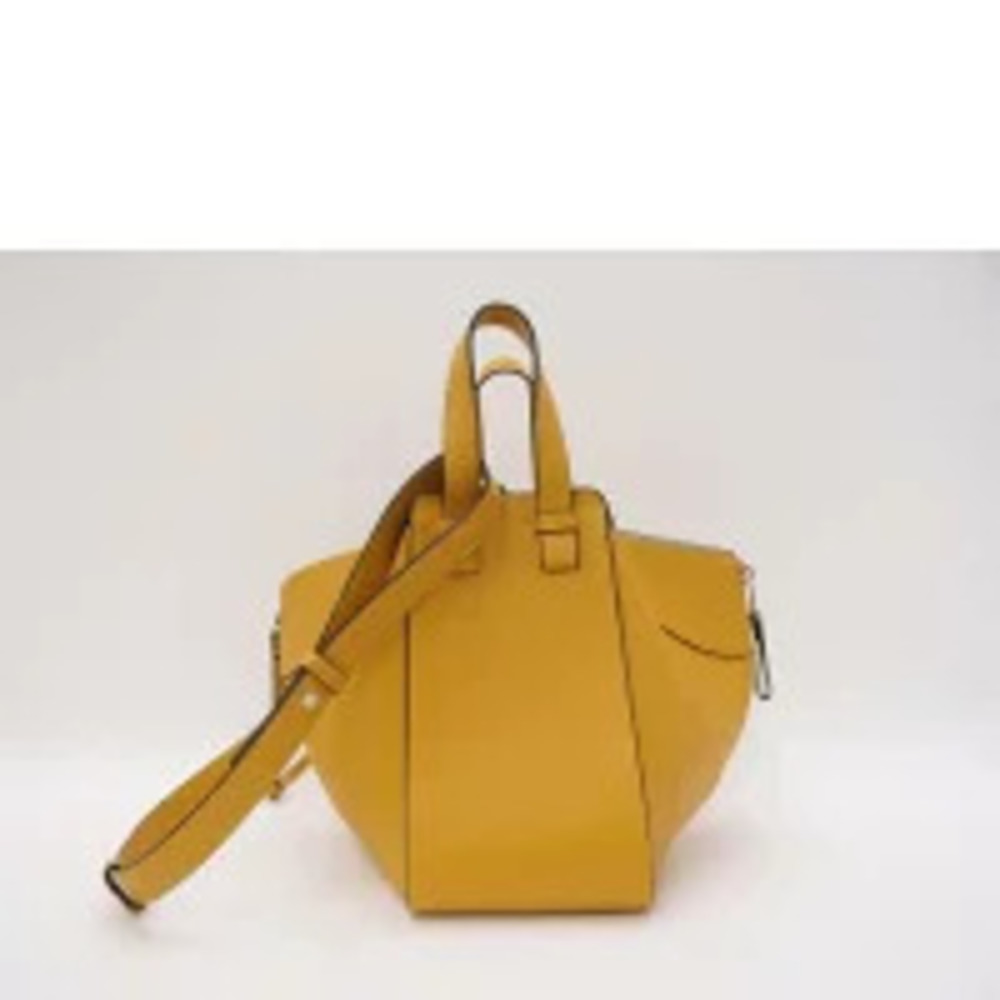 Loewe Calfskin Hammock Leather Drawstring Yellow